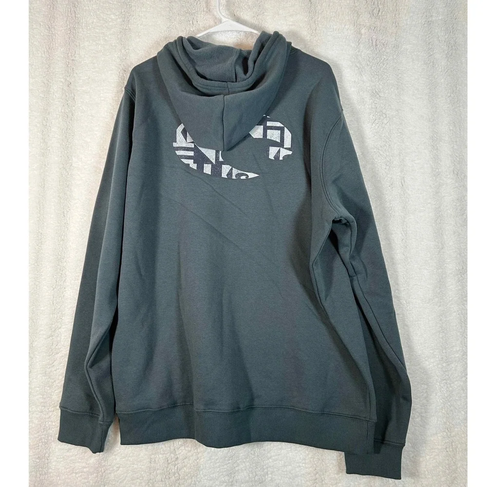 Costa Pullover Hoodie Sweatshirt Pocket Blue Mens Size XL - Picture 9 of 13